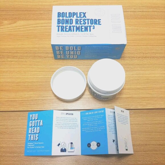 NEW Bold Uniq Boldplex Bond Restore Treatment3 Deep Conditioner Mask 200mL - Picture 6 of 7